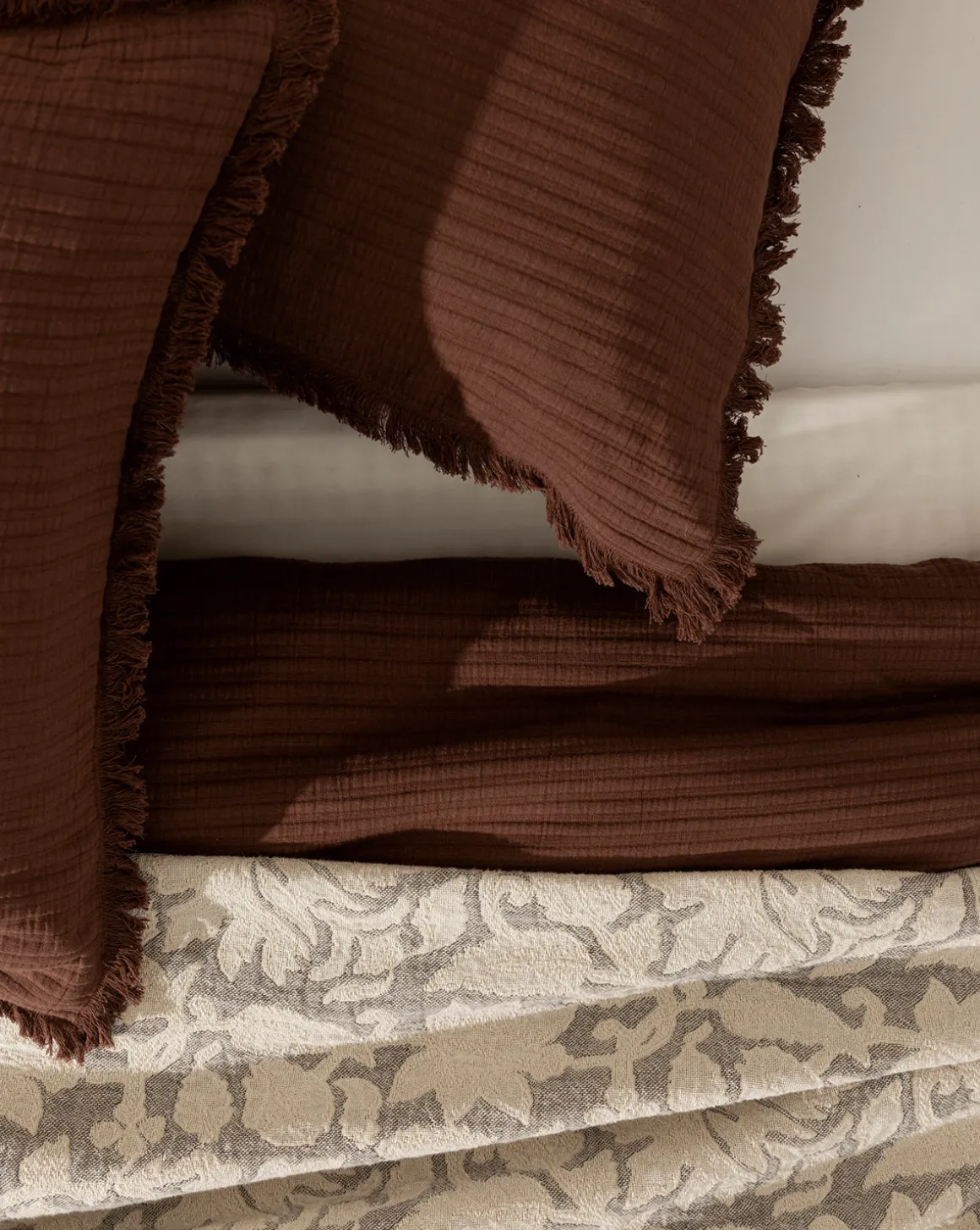 Hendricks Chocolate Cotton Shams (Set of 2)