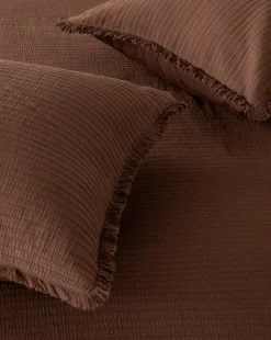 Hendricks Chocolate Cotton Shams (Set of 2)