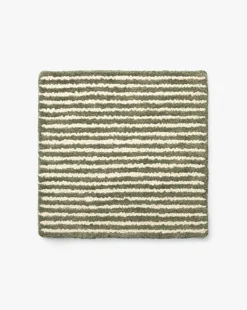 Inara Olive Hand-Tufted Wool Rug Swatch