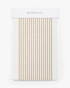 Leah Striped Sisal Wallpaper Swatch