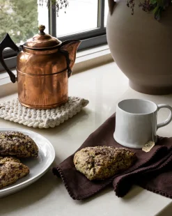 Leather Handled Crochet Pot Holder (Set of 3)