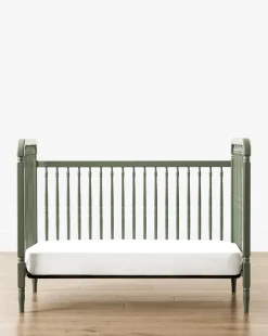 Liberty 3-in-1 Convertible Spindle Crib w/Toddler Bed Conversion Kit