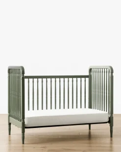 Liberty 3-in-1 Convertible Spindle Crib w/Toddler Bed Conversion Kit