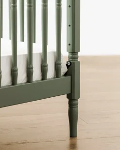 Liberty 3-in-1 Convertible Spindle Crib w/Toddler Bed Conversion Kit