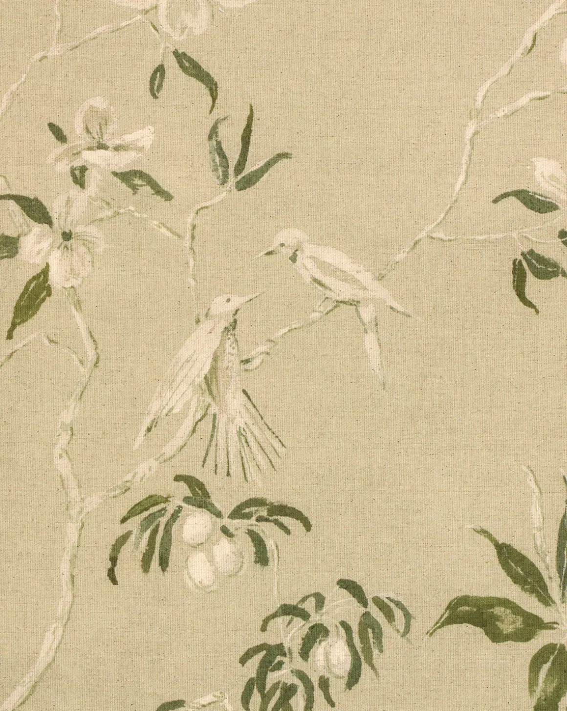 Linen Chinoiserie by Laurel-Dawn Latshaw