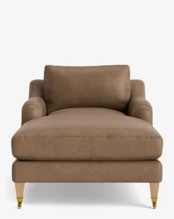 Lucille English Roll Arm Chaise Lounge