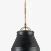 Lumley Black Pendant
