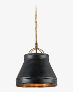 Lumley Black Pendant