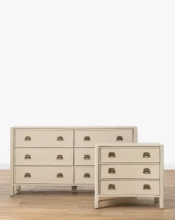Mackenna White Oak Nightstand