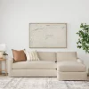 Macy Slipcover Chaise Sectional 101"