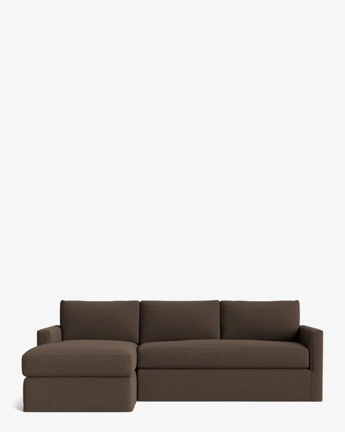 Macy Slipcover Chaise Sectional 101"
