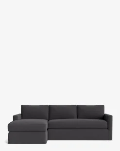 Macy Slipcover Chaise Sectional 101