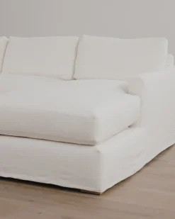 Macy Slipcover Chaise Sectional 101
