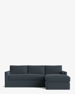 Macy Slipcover Chaise Sectional 101