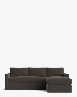 Macy Slipcover Chaise Sectional 101