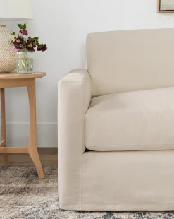 Macy Slipcover Chaise Sectional 101