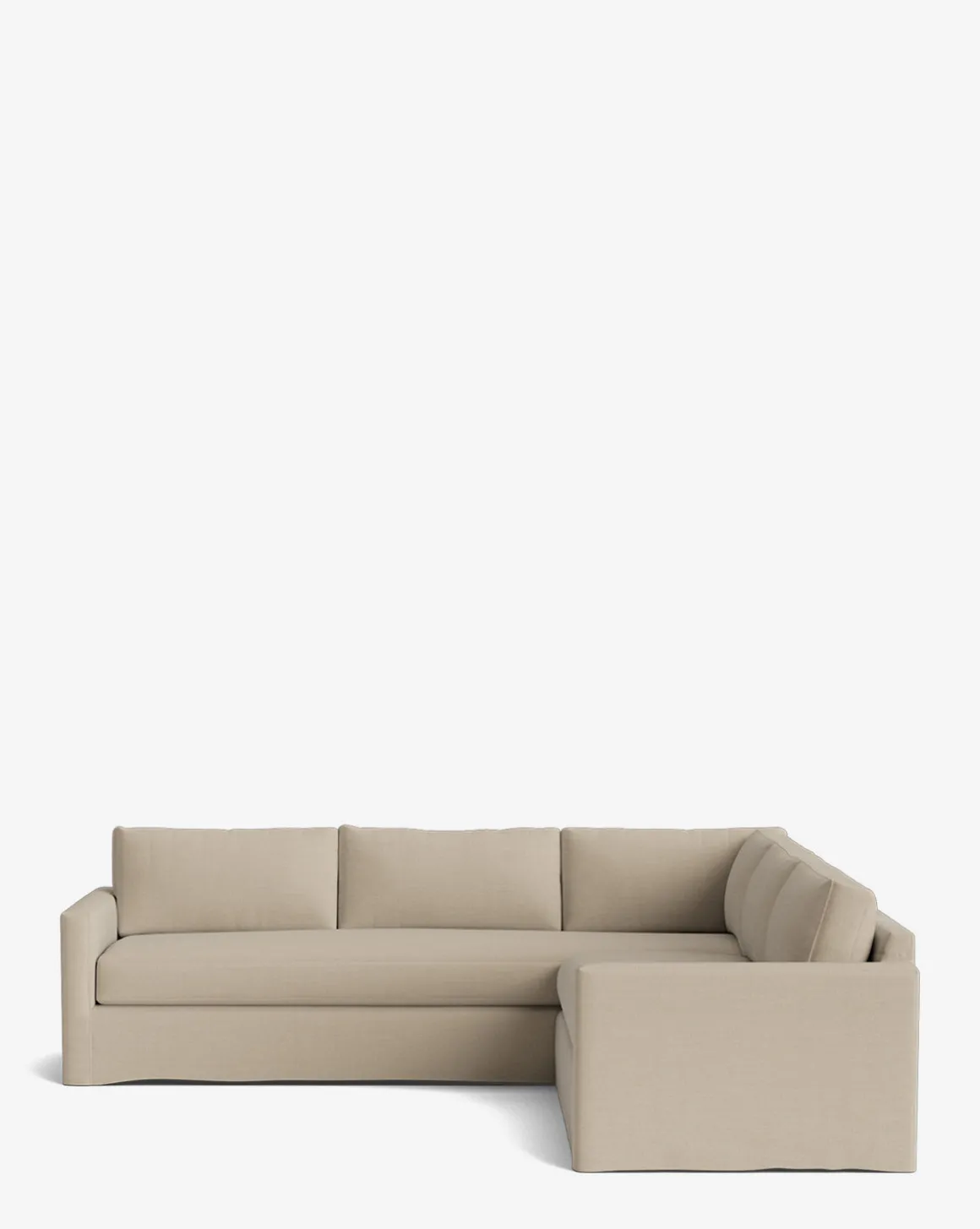 Macy Slipcover L Sectional 108"