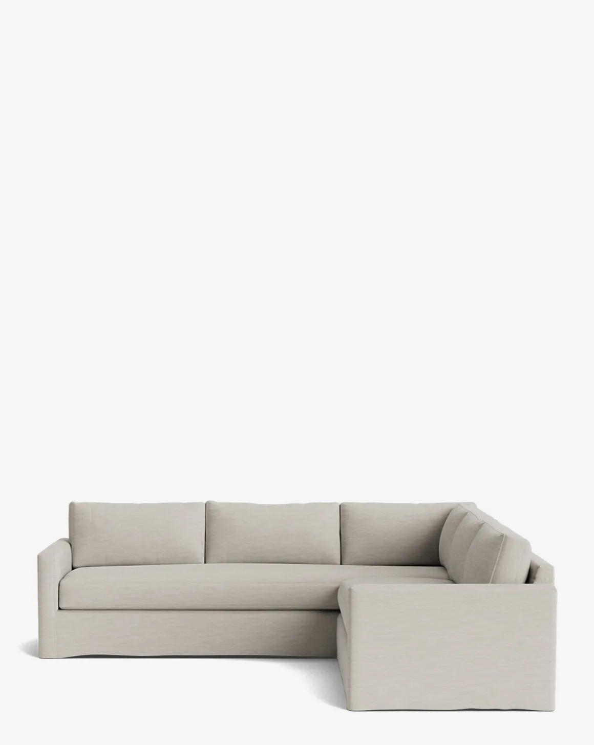 Macy Slipcover L Sectional 108"