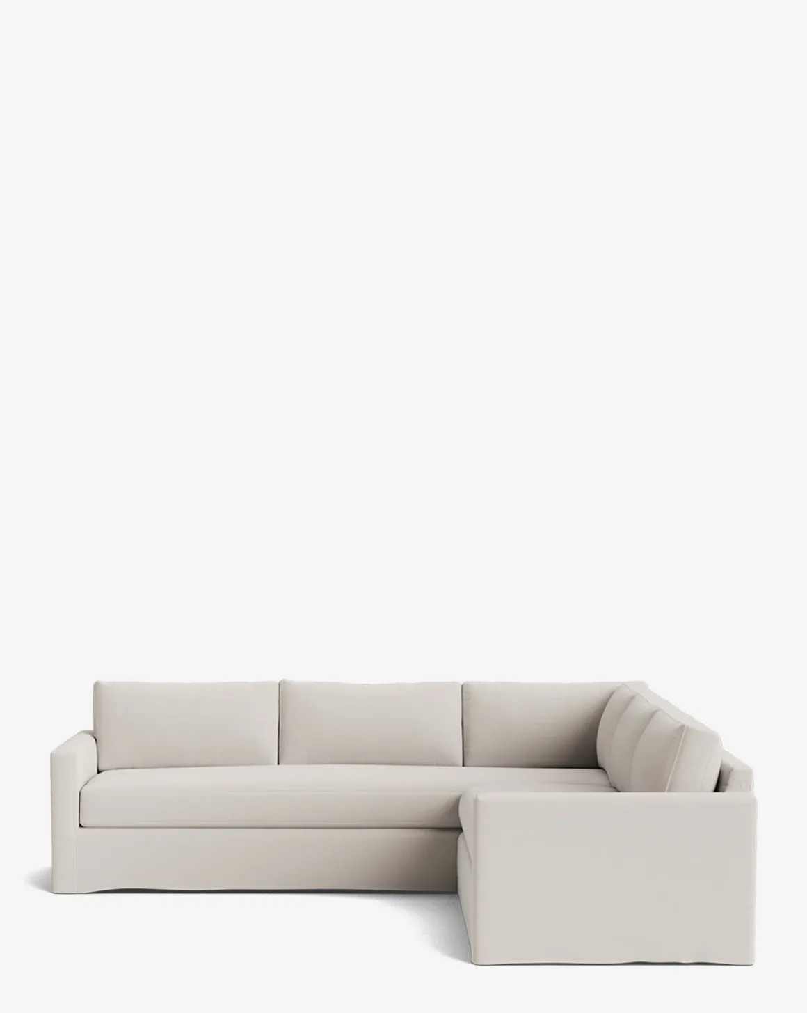 Macy Slipcover L Sectional 108"