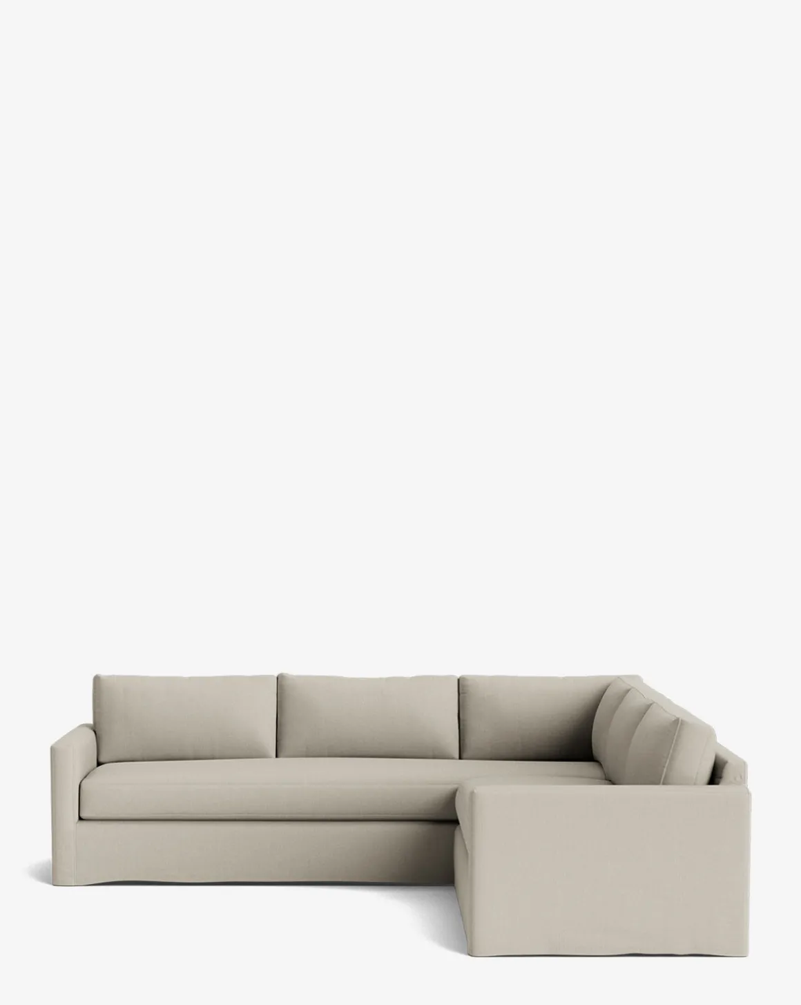 Macy Slipcover L Sectional 108"