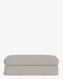 Macy Slipcover Ottoman