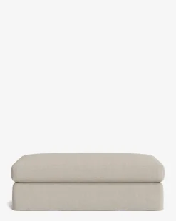 Macy Slipcover Ottoman