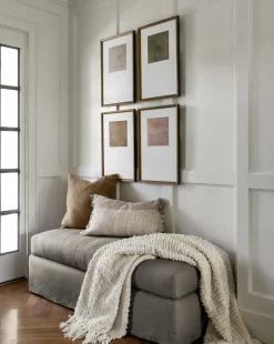 Macy Slipcover Ottoman