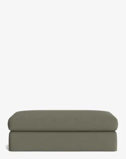 Macy Slipcover Ottoman