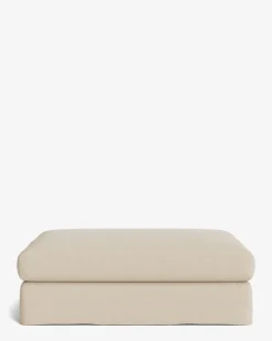 Macy Slipcover Ottoman