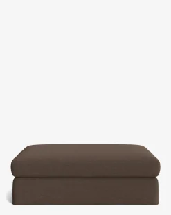 Macy Slipcover Ottoman