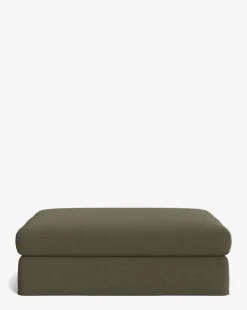Macy Slipcover Ottoman