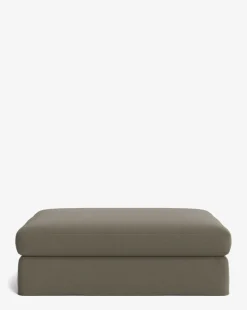 Macy Slipcover Ottoman