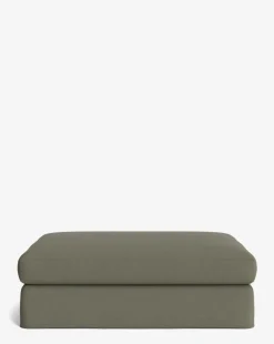 Macy Slipcover Ottoman
