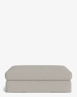 Macy Slipcover Ottoman