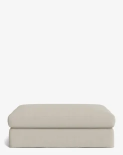 Macy Slipcover Ottoman
