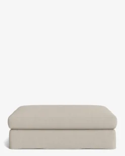 Macy Slipcover Ottoman