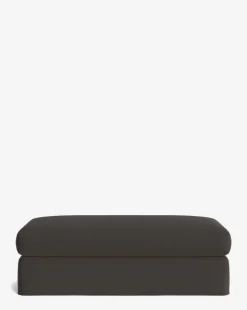 Macy Slipcover Ottoman