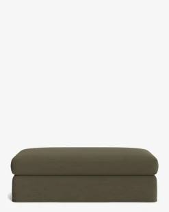 Macy Slipcover Ottoman