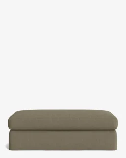 Macy Slipcover Ottoman