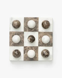 Marble Tic-Tac-Toe Board