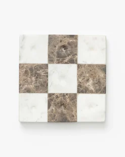 Marble Tic-Tac-Toe Board
