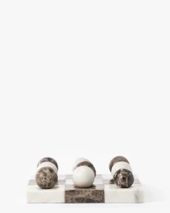 Marble Tic-Tac-Toe Board