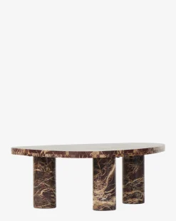 Merlot Marble Coffee Table