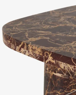 Merlot Marble Coffee Table