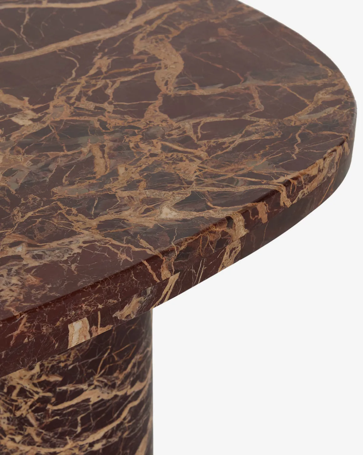 Merlot Marble Coffee Table