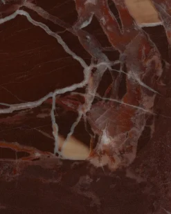 Merlot Marble End Table