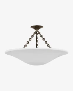 Mollino Large Semi-Flush Mount