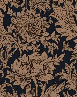 Morris & Co. x McGee & Co. Chrysanthemum Wallpaper