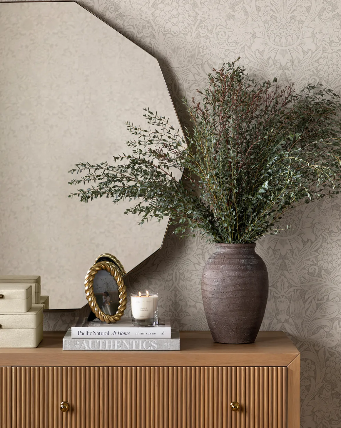 Morris & Co. x McGee & Co. Sunflower Porcelain Wallpaper