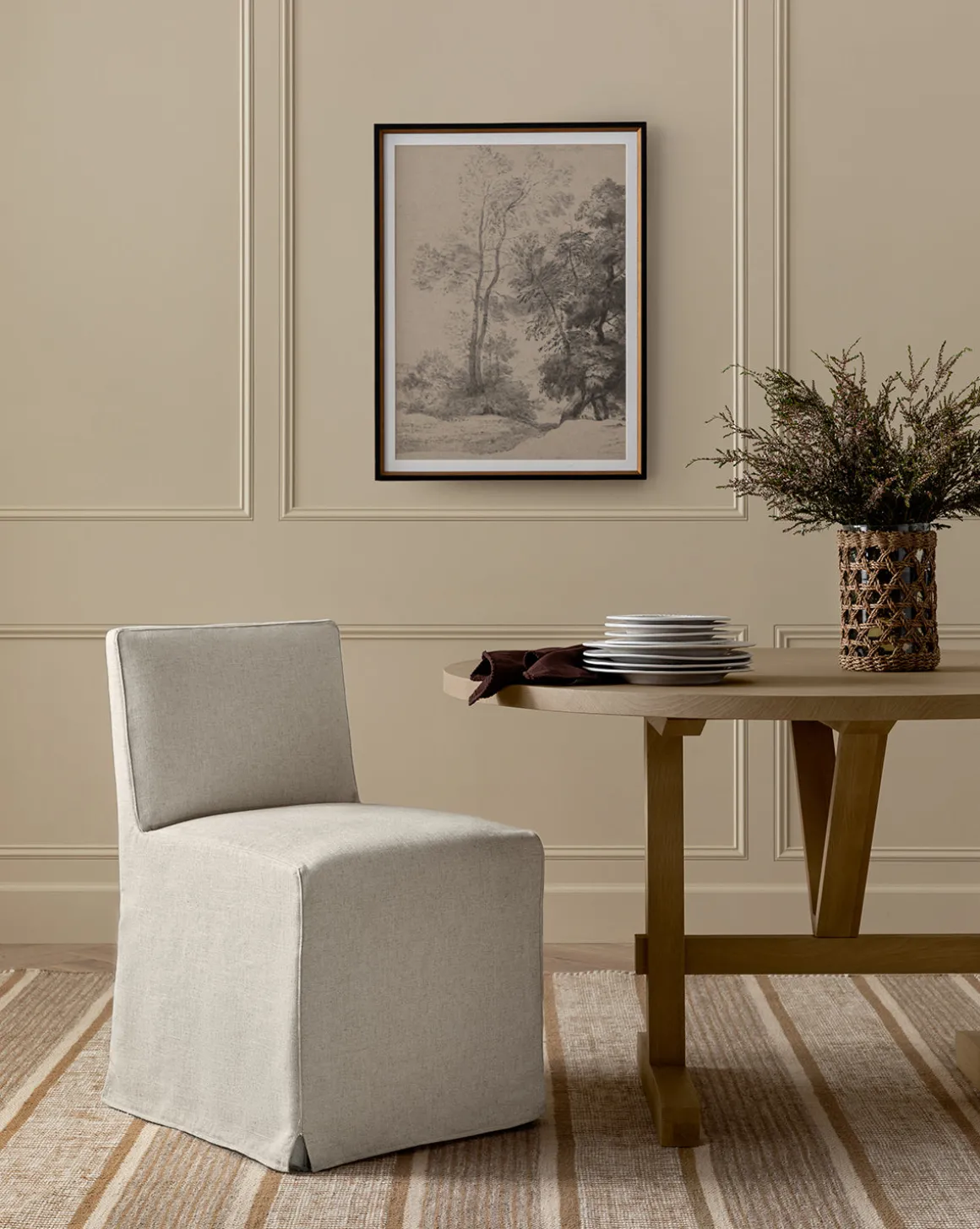 Olivier Slipcover Dining Chair